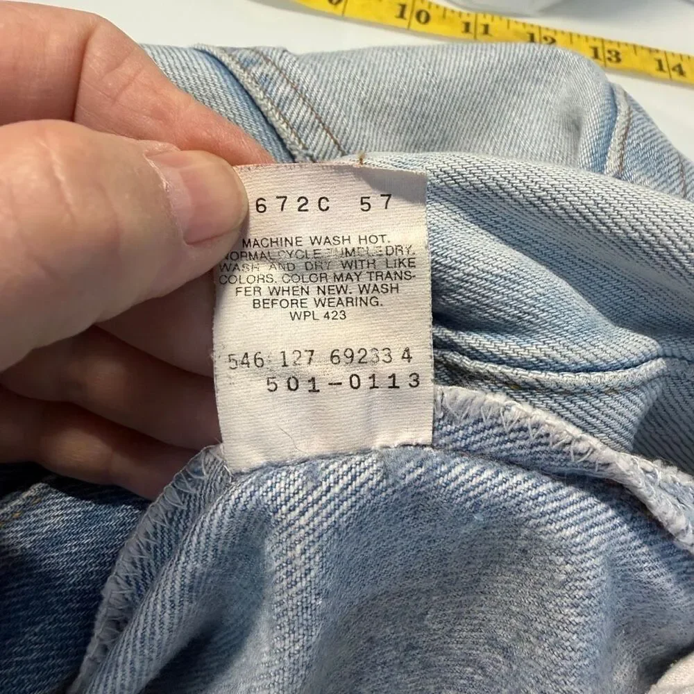 Levi’s vintage blue